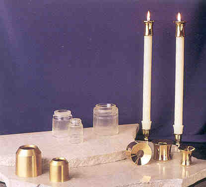 Brass Candle Followers